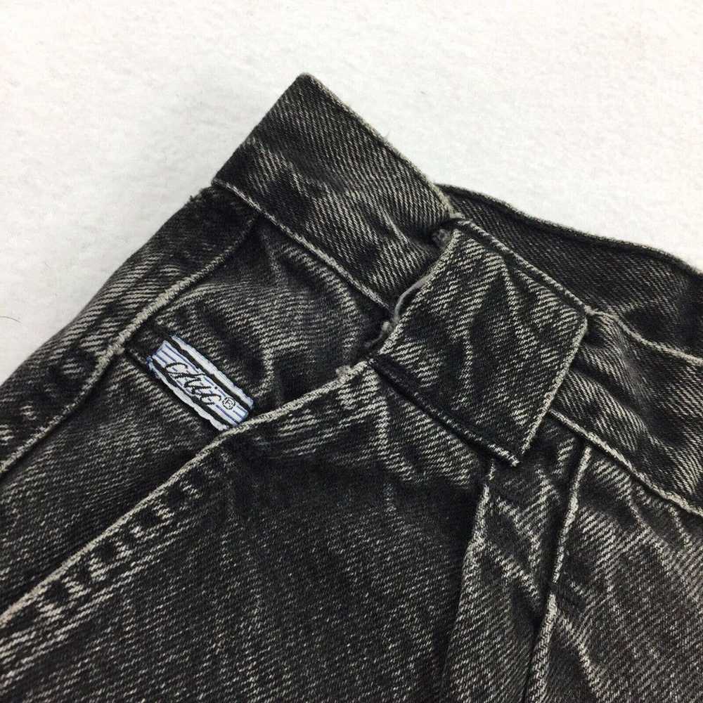 Vintage 90s Chic Tapered Straight Leg Jeans 12 Pe… - image 3