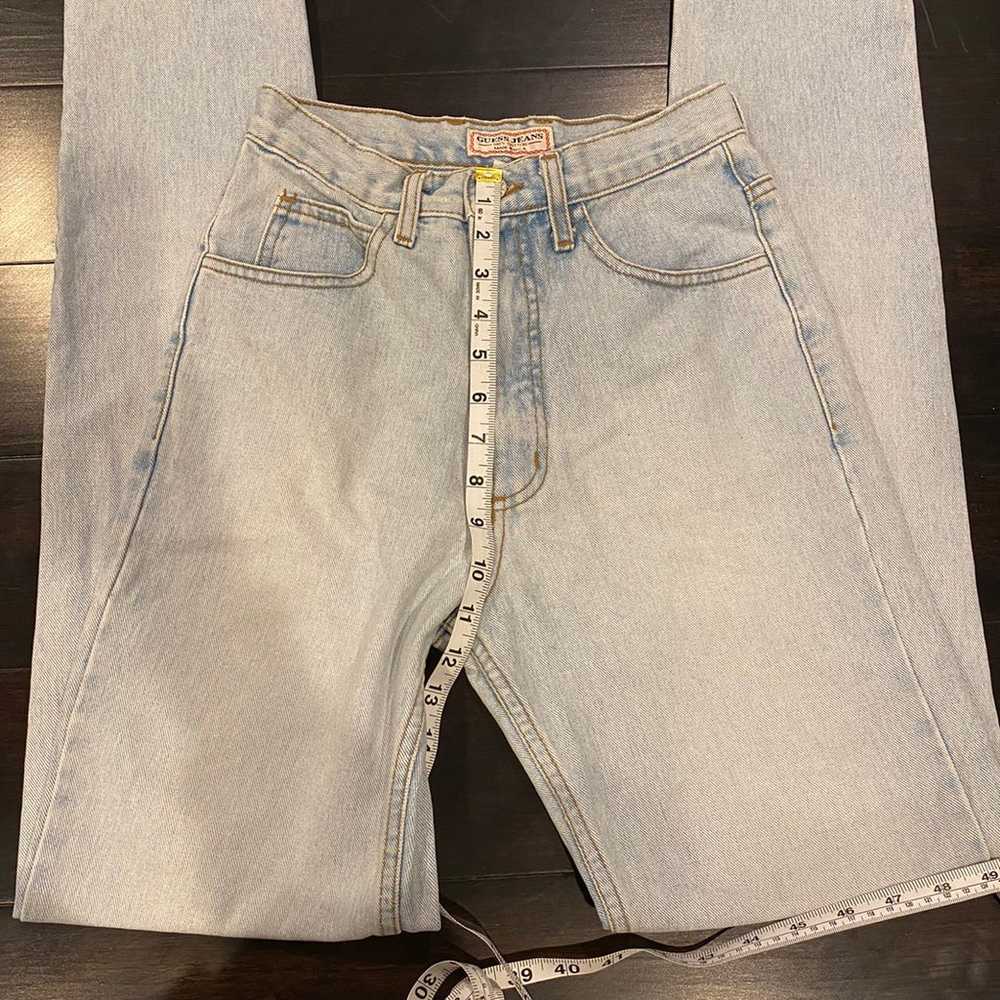 vintage guess slim fit jeans - image 4