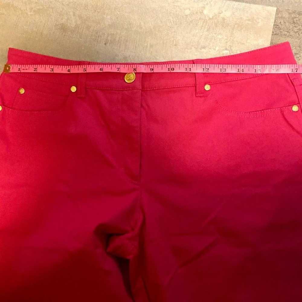 Vintage Escada Hot Pink Jeans Size 42/12 - image 12