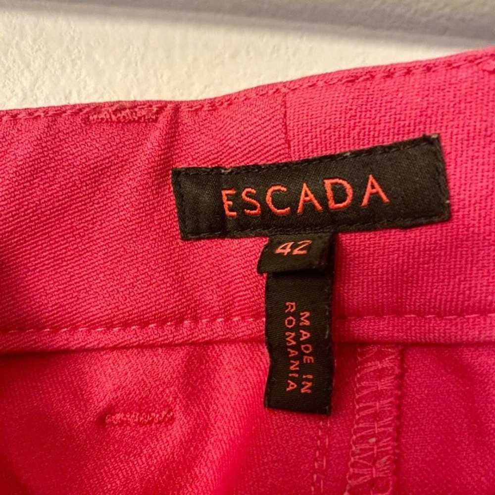 Vintage Escada Hot Pink Jeans Size 42/12 - image 4