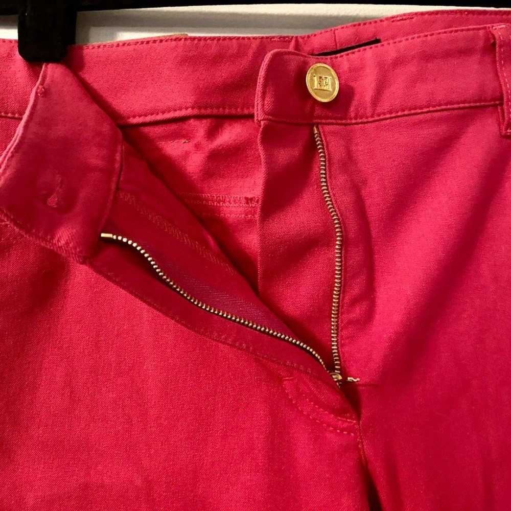 Vintage Escada Hot Pink Jeans Size 42/12 - image 5