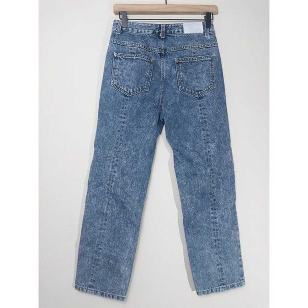SJYP Rigid Wash Straight Leg Jean S Button Fly An… - image 8