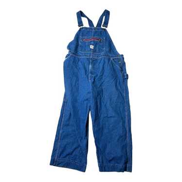 Vintage 90's Pointer Brand Denim Blue Bib Overalls Men's Size