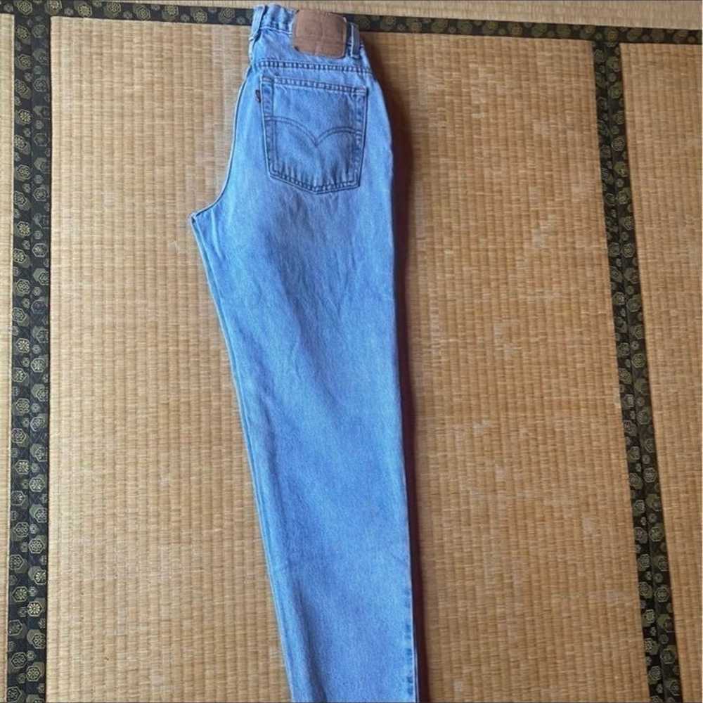 Vintage Levi's 512 red tab tapered jeans - image 10