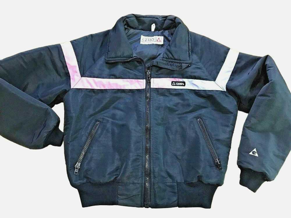 Custom Gerry Black Pink Blue Women’s Large L Coat… - image 1