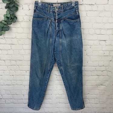 BDG + Petite High-Waisted Baggy Jean – Medium Wash