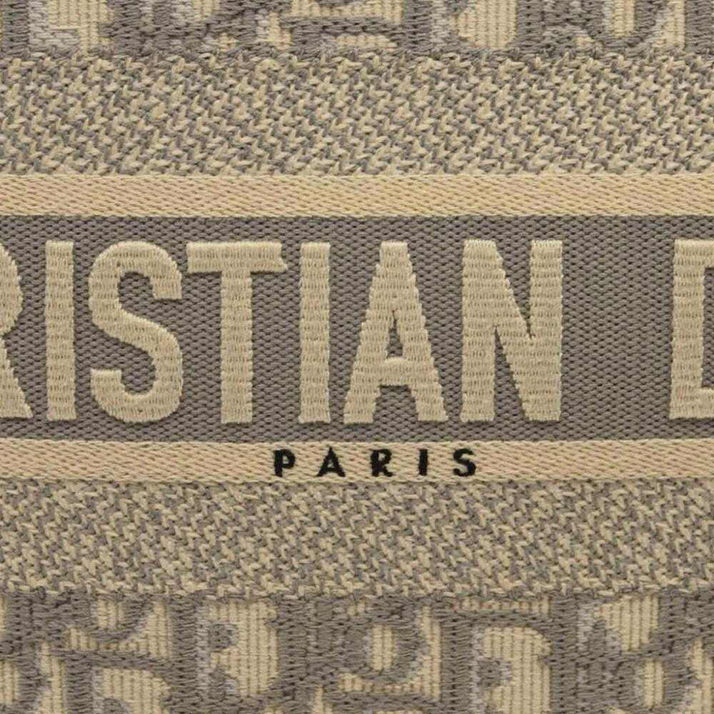 Dior CHRISTIAN DIOR Oblique Medium Book Tote Grey - image 12