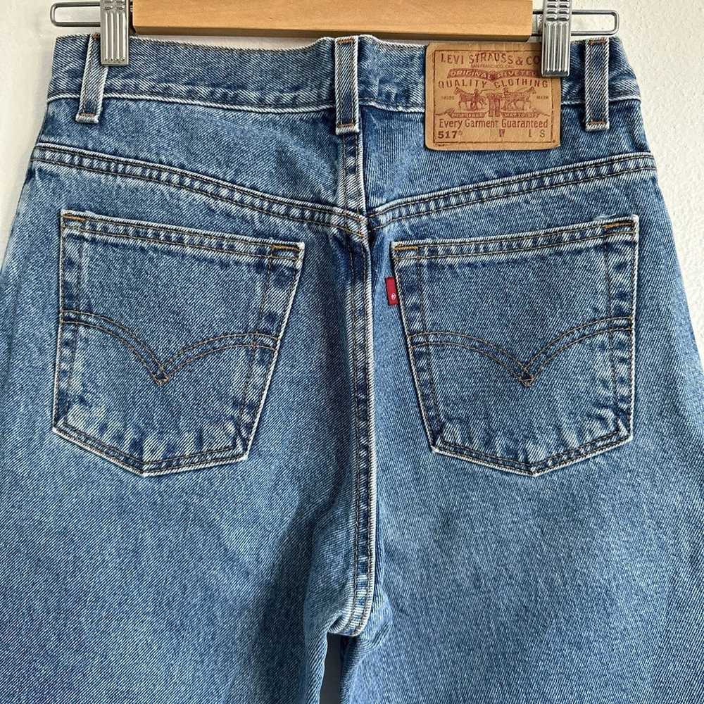 vintage levi’s 517 boot cut low rise relaxed fit … - image 1