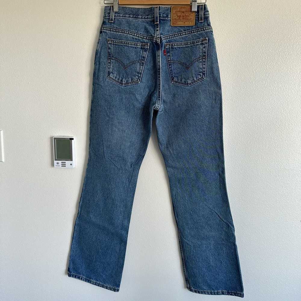 vintage levi’s 517 boot cut low rise relaxed fit … - image 2