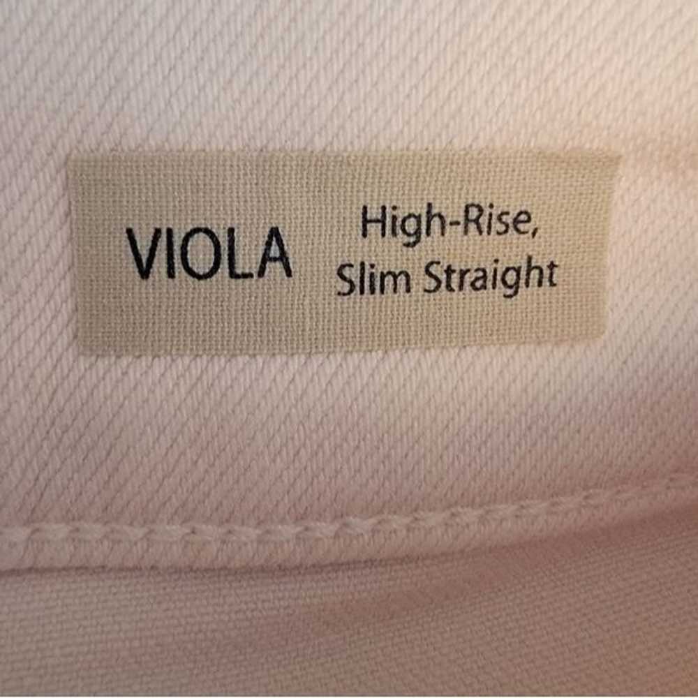MAVI Viola Straight Leg Jeans High Rise Crop Orch… - image 12