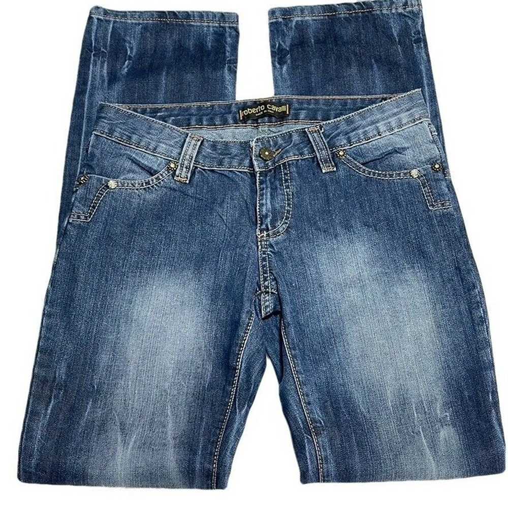 ROBERTO CAVALLI Jeans  Womens Size 28 Blue Denim … - image 2