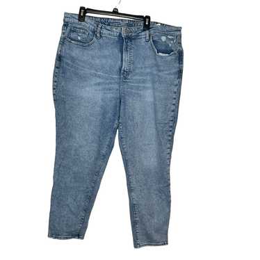 Old Navy Old Navy Women O.G. Straight Jeans Crop … - image 1