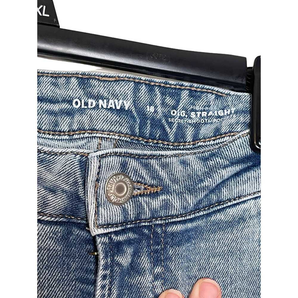 Old Navy Old Navy Women O.G. Straight Jeans Crop … - image 3