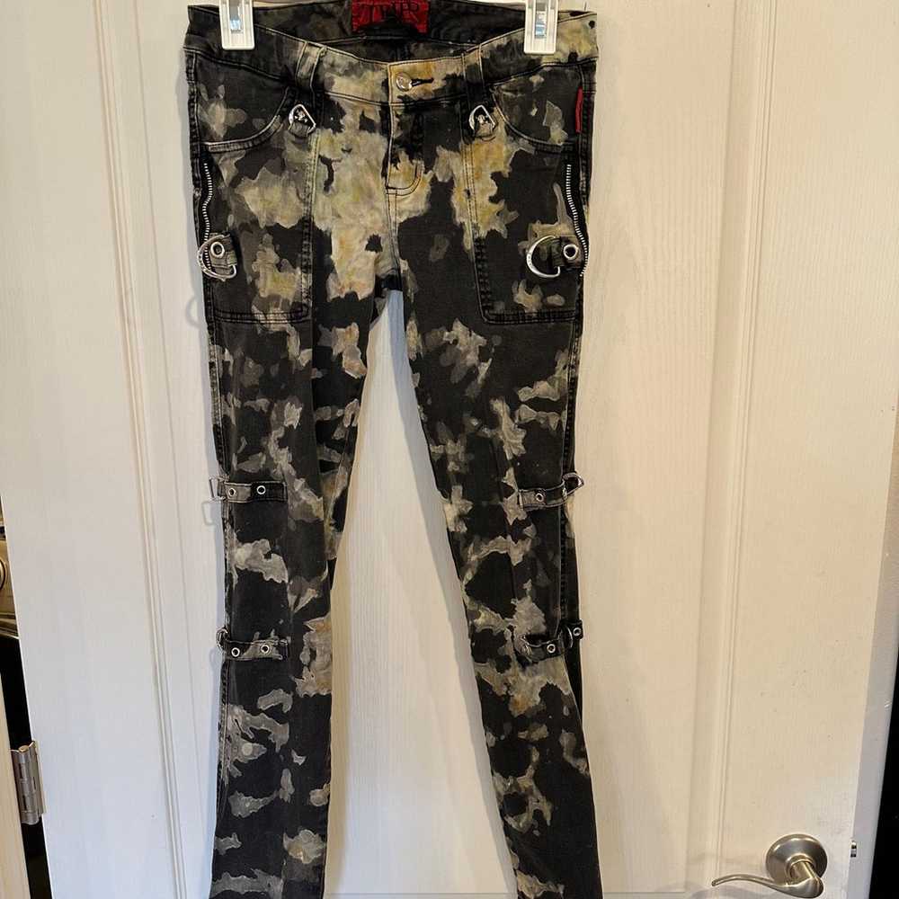 Tripp nyc bleach dyed jeans. Size 7 - image 1