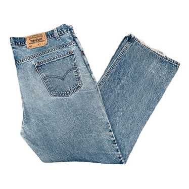 90s Levi’s 517 Orange Tab Jeans 42x30 - image 1