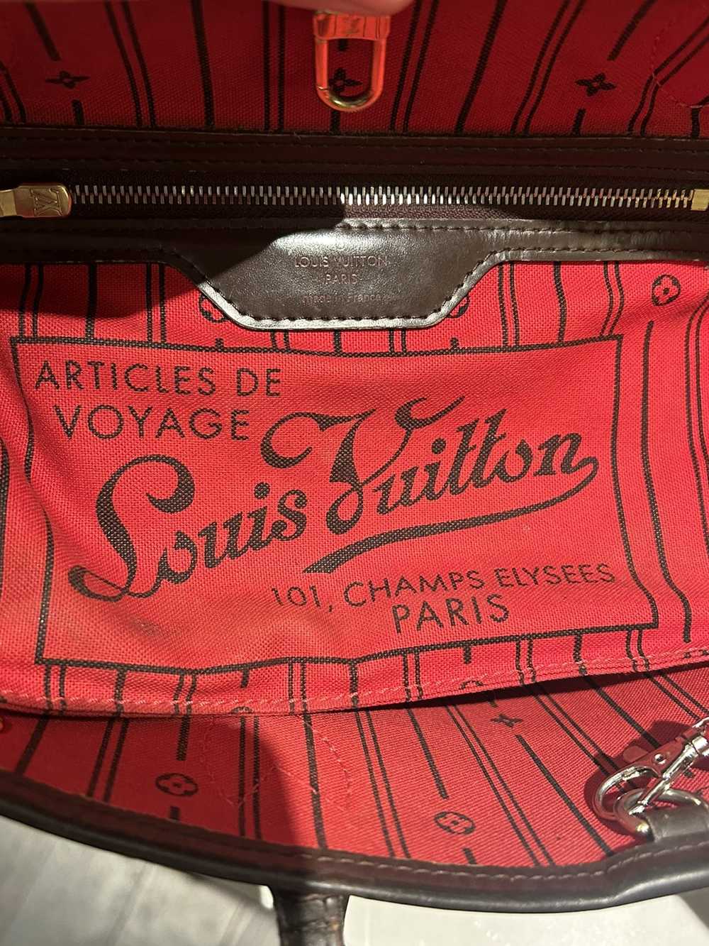 Louis Vuitton Louis Vuitton Neverfull PM Damier E… - image 12