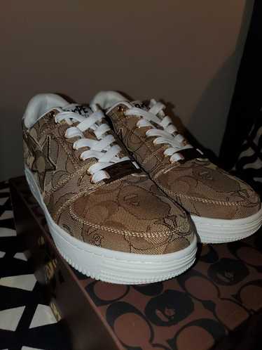 Bape × Coach Bapesta Beige - image 1