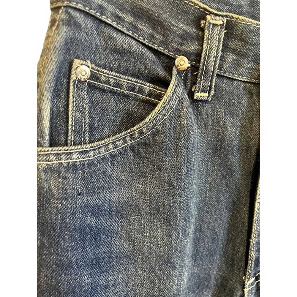 1970s Vintage Lee Riders Denim 5 Pocket Jeans, Un… - image 12