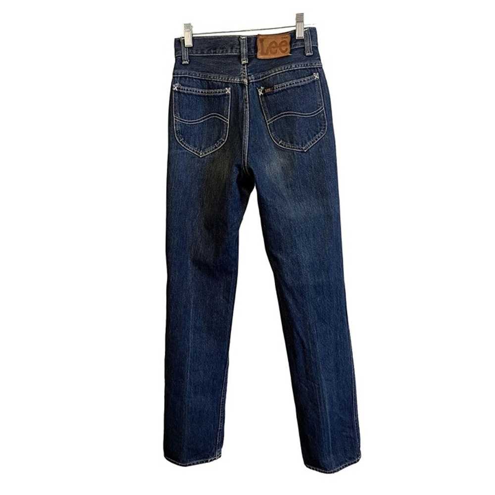 1970s Vintage Lee Riders Denim 5 Pocket Jeans, Un… - image 2