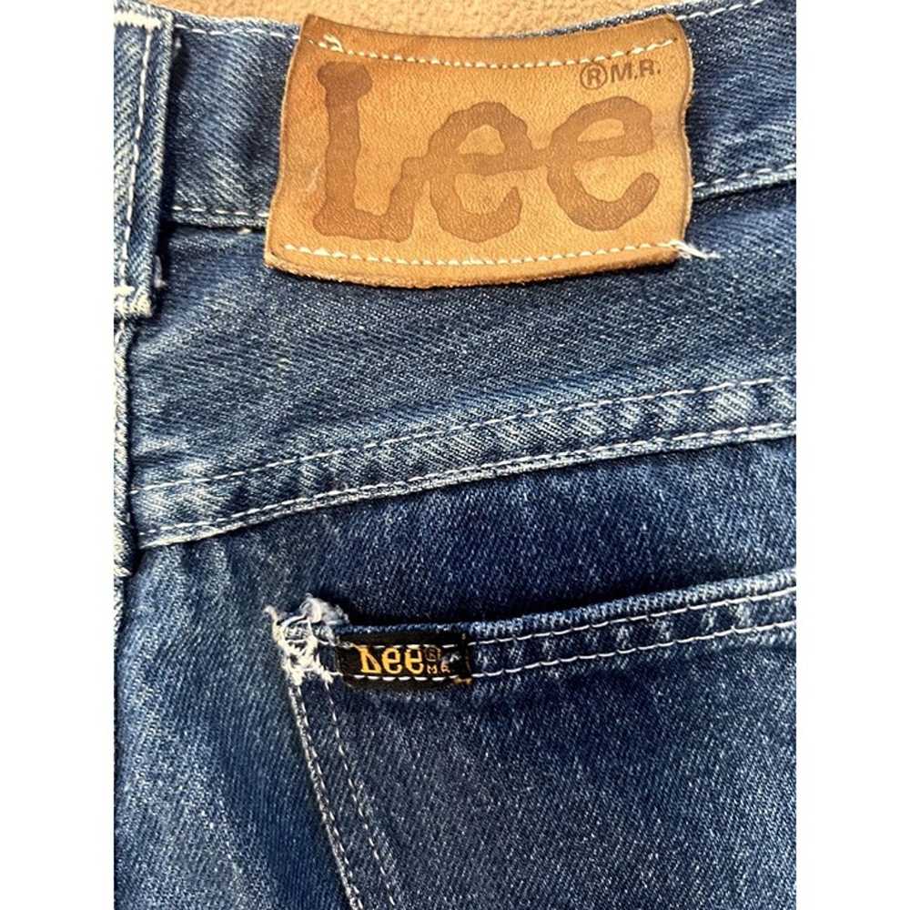 1970s Vintage Lee Riders Denim 5 Pocket Jeans, Un… - image 5