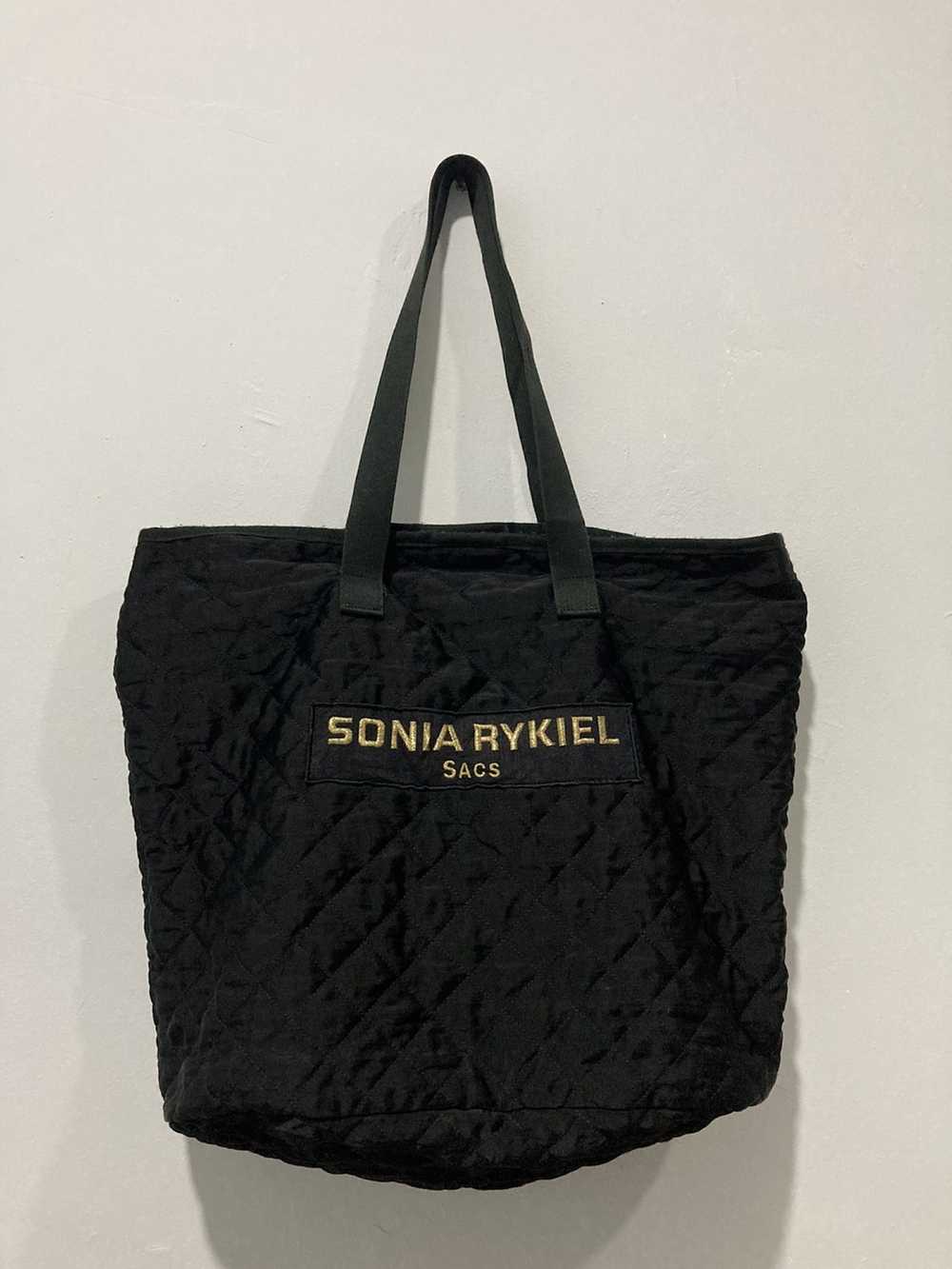 Sonia Rykiel SR Sacs Quilted Nylon Tote Shoulder … - image 1