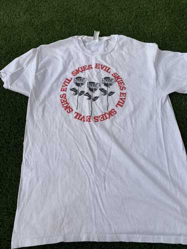 Half Evil Half Evil x Lil Skies White Tee MEDIUM