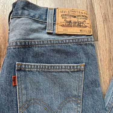 1960s Levis Jeans Orange Tab Big E - Gem