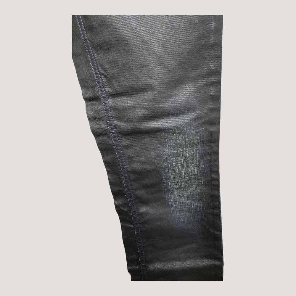 Nudie Jeans Nudie Jeans thin finn jeans, black co… - image 4