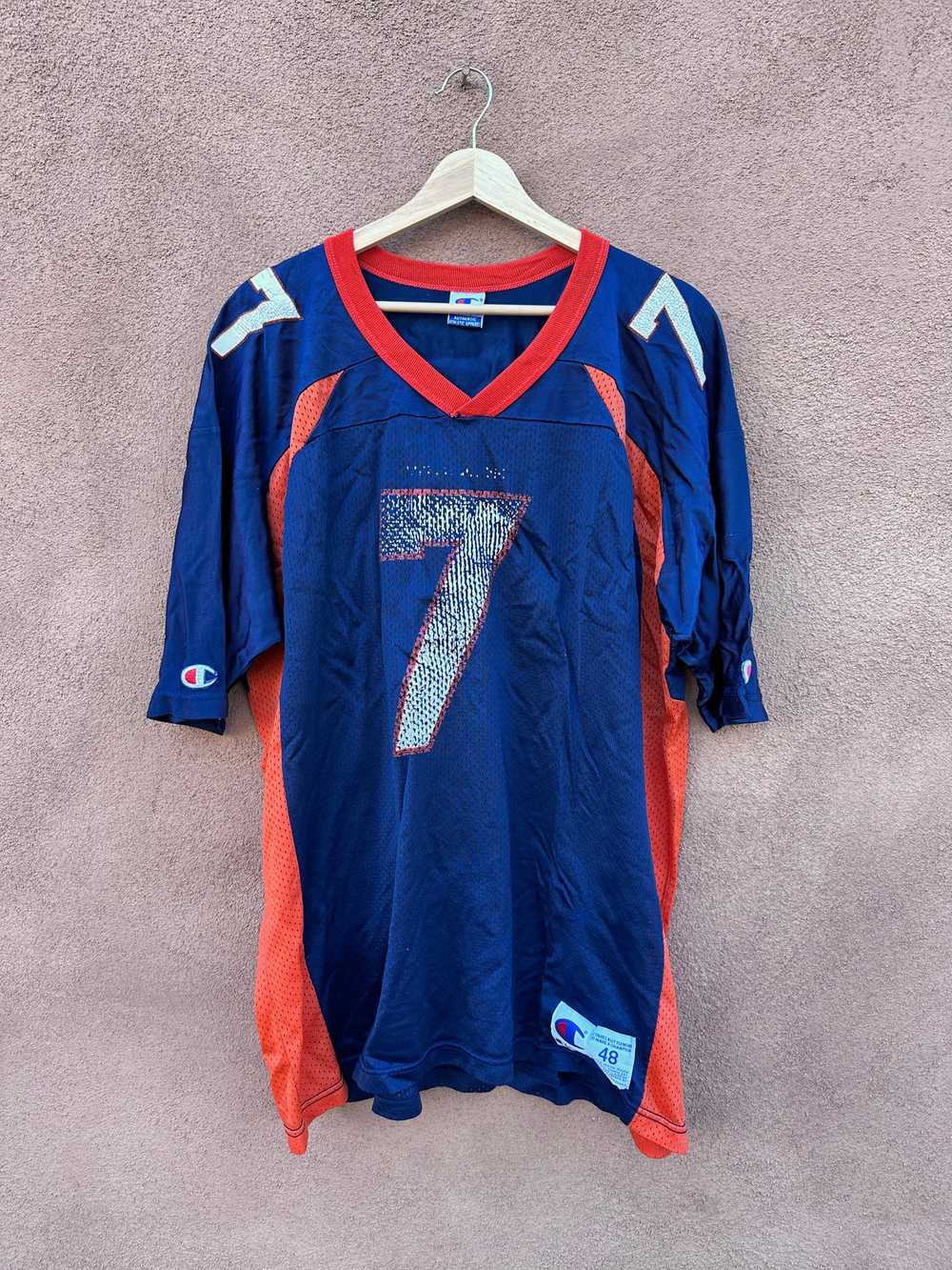 Worn & Loved 90's John Elway Champion Jersey - image 1