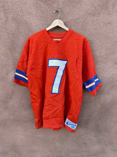 Orange 1980's John Elway Champion Jersey