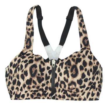 Ladies Victoria's Secret Leopard Print Front Zip … - image 1