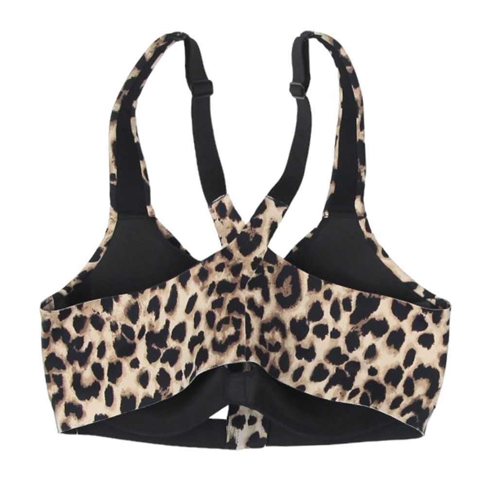 Ladies Victoria's Secret Leopard Print Front Zip … - image 2