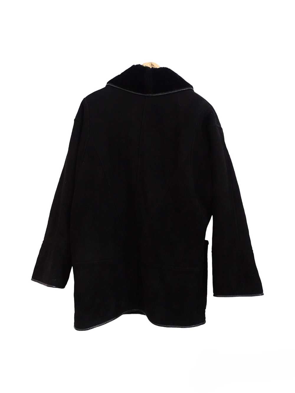 Shearling Coat Shearling Coat With Patterns On The Gem full-length-hood-shearling-coat-sheepskin-coat-coat-fur-fashion