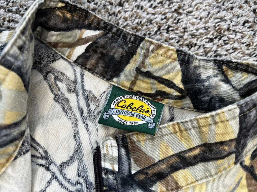 Cabelas × Vintage Vintage Cabelas Skyline Camo Zi… - image 3