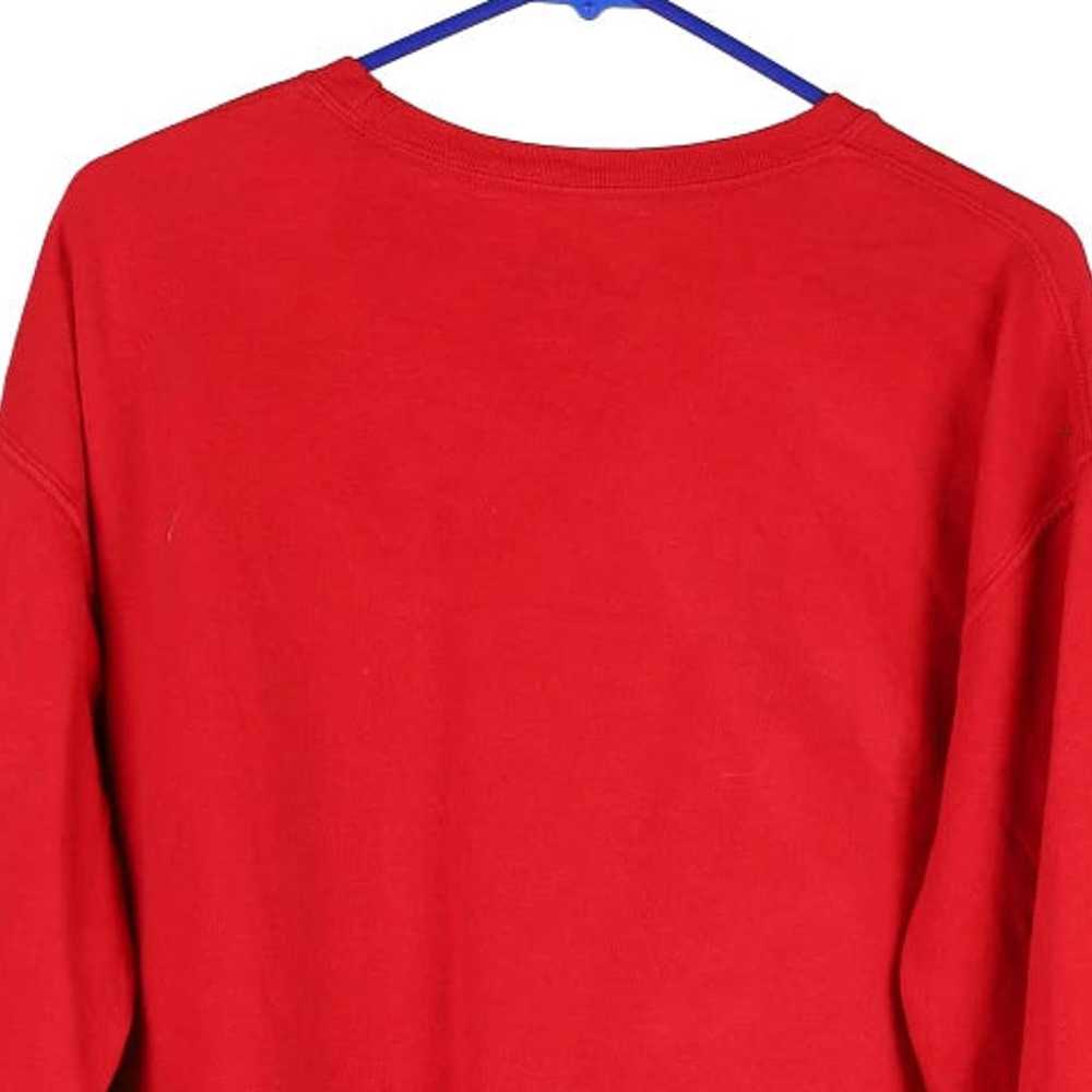 Athletic Works Sweatshirt - Medium Red Cotton Ble… - image 5