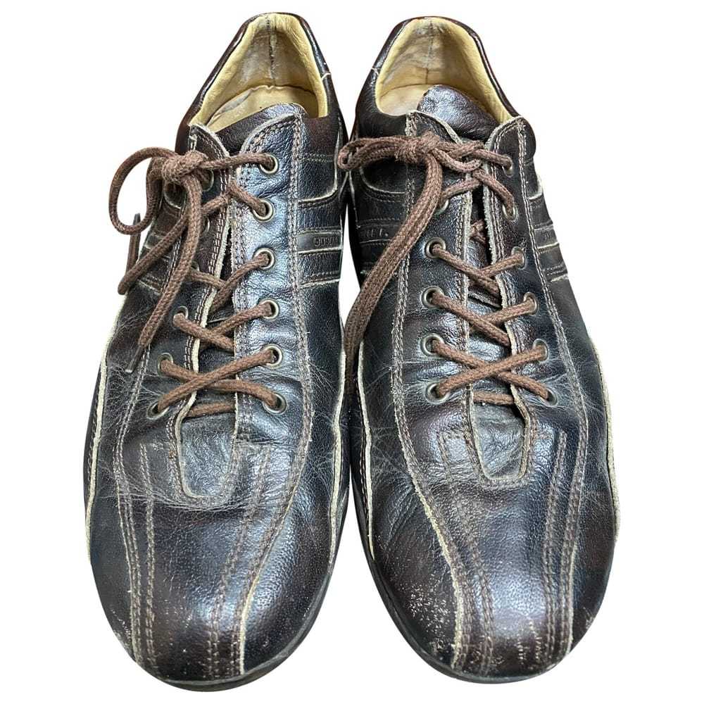 Cesare Paciotti Leather low trainers - image 1