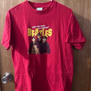 Vintage The Beatles American Tour 1964 Rock Band T