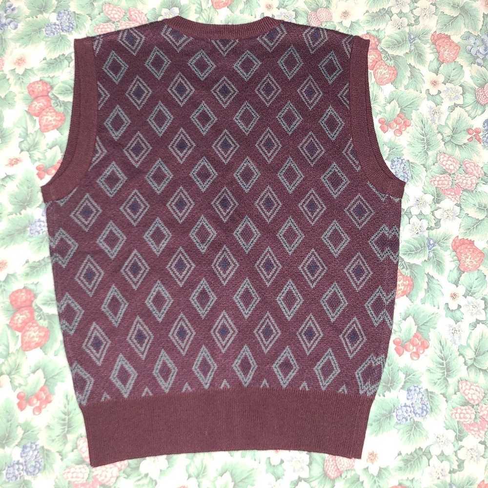 vintage cambridge classics sweater vest size medi… - image 4