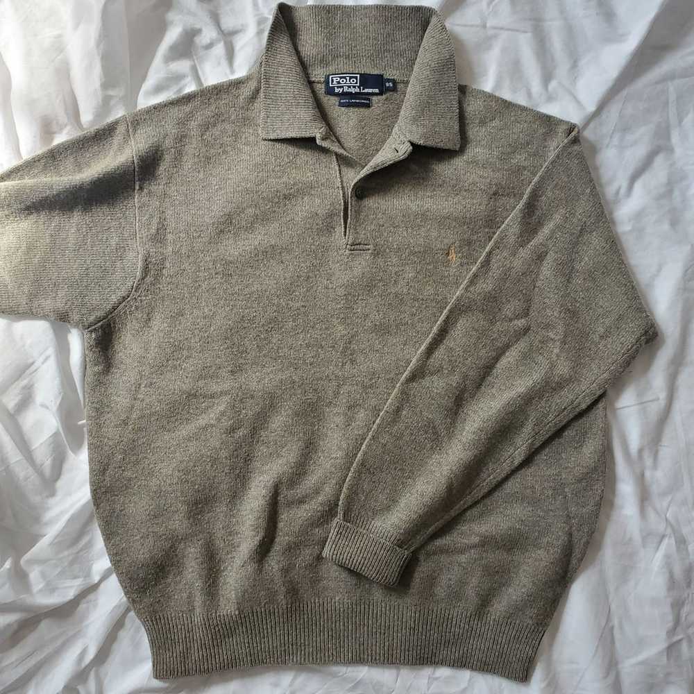 POLO vintage wool sweater - image 2