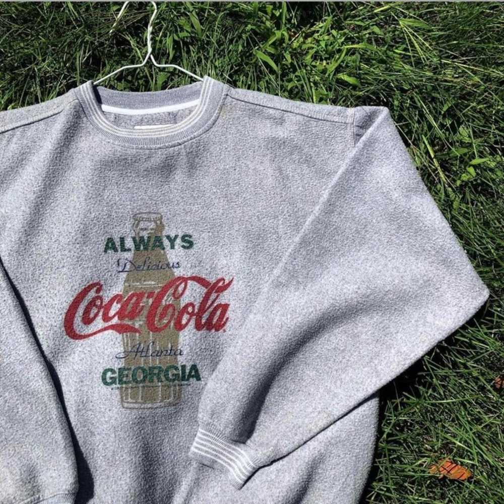 Coca-Cola Atlanta Georgia Sweater Vintage Coke Cr… - image 1