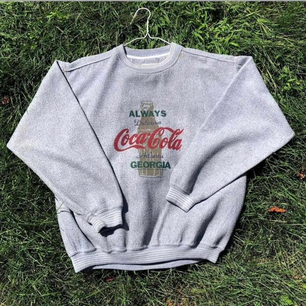 Coca-Cola Atlanta Georgia Sweater Vintage Coke Cr… - image 2