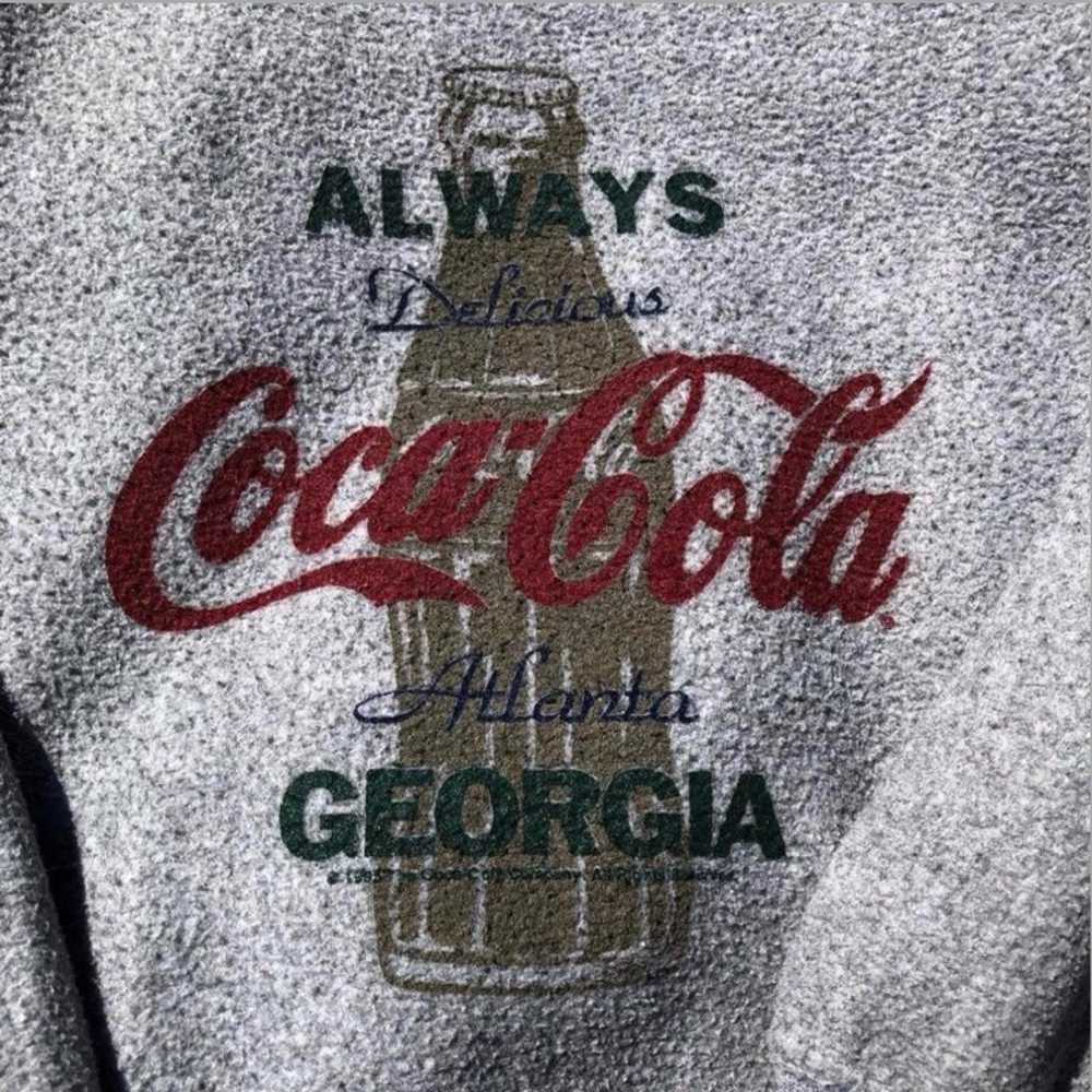 Coca-Cola Atlanta Georgia Sweater Vintage Coke Cr… - image 3