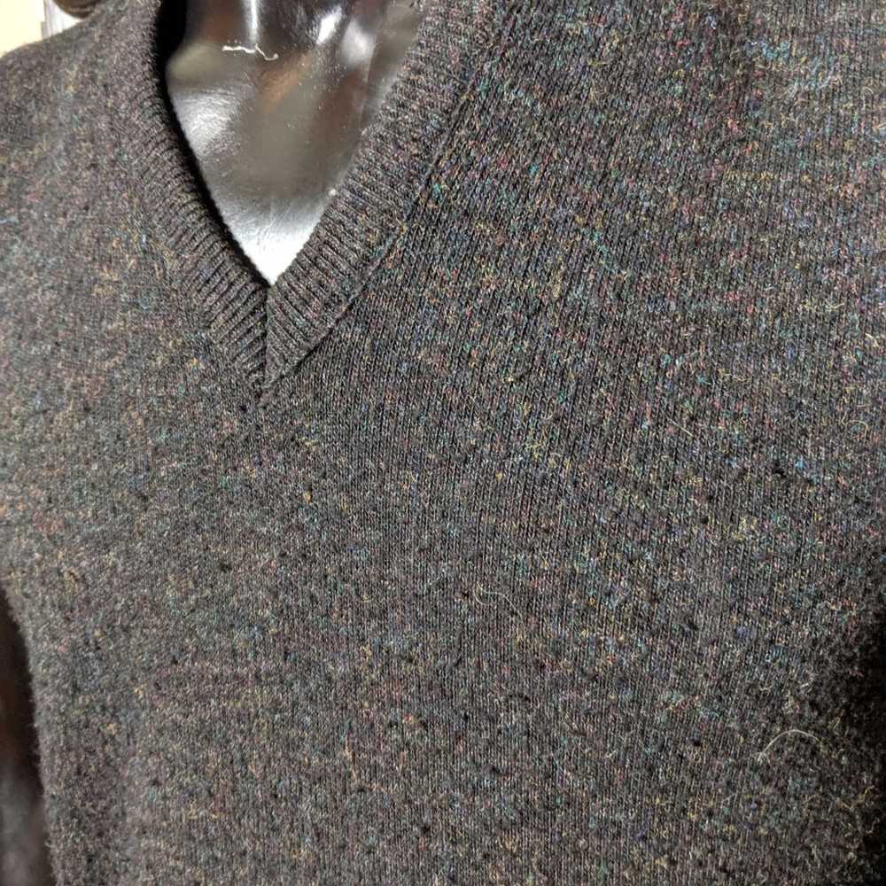 Robert Bruce speckled knit sweater vest - image 2