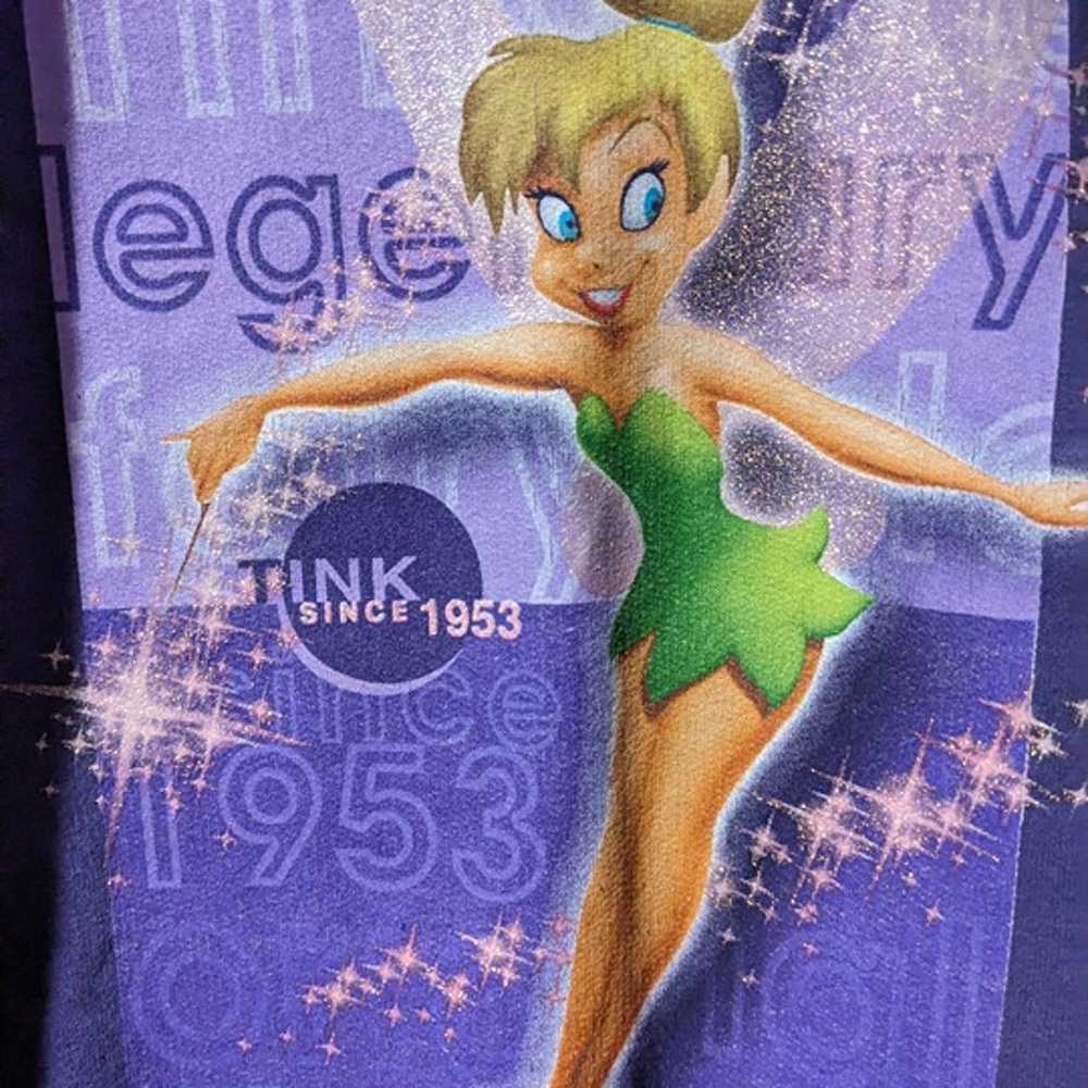 Vintage 90s Tinkerbell Disney Fairy Purple Medium… - image 2