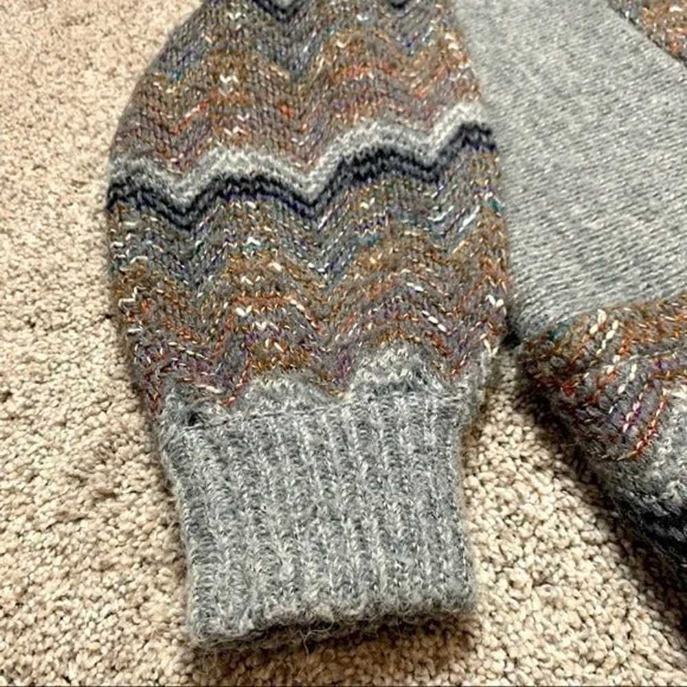 Vintage Wool Bohemian Le Roy Knitwear Sweater Car… - image 7