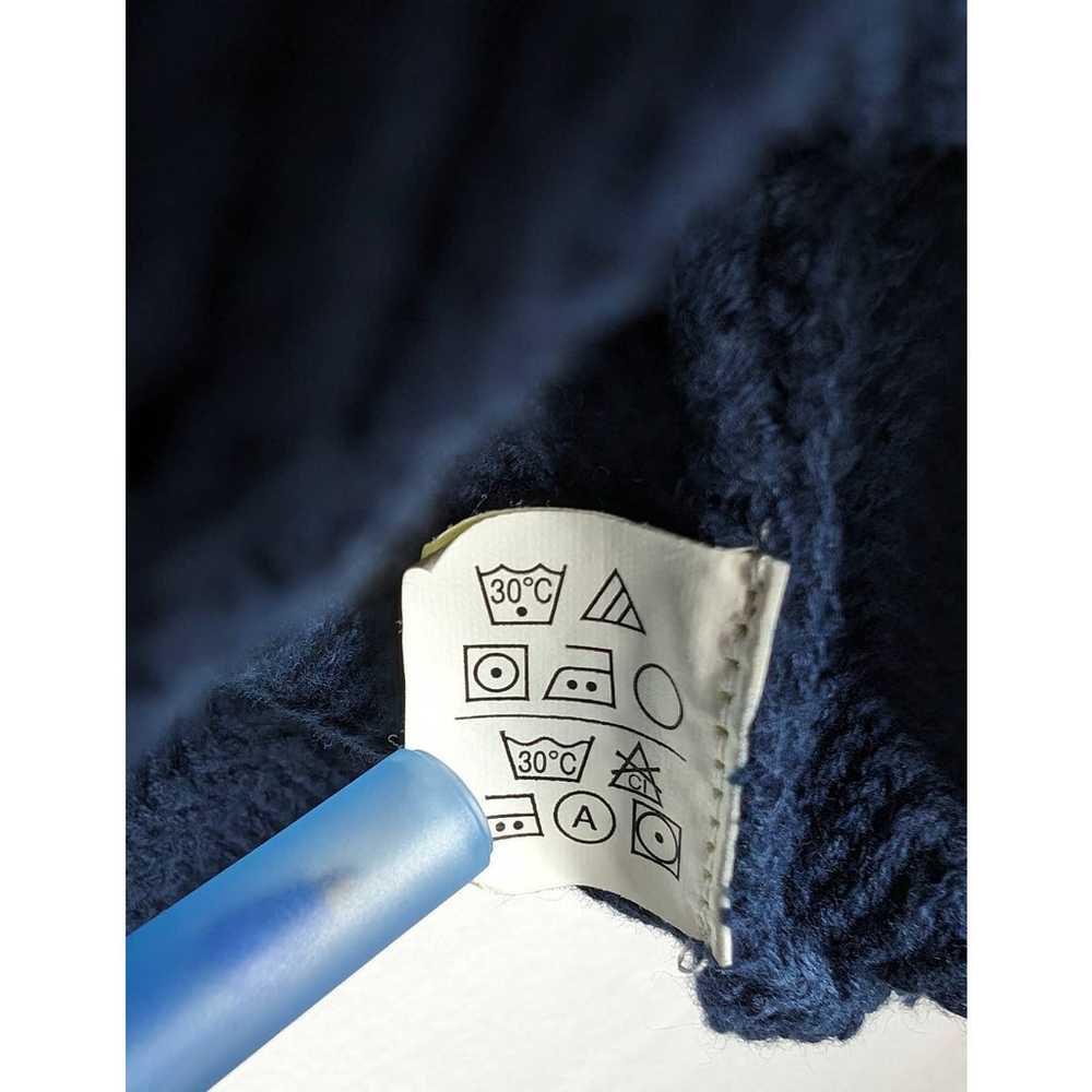 Ralph Lauren Chaps Sz M Mens Navy Cotton Knit Her… - image 4