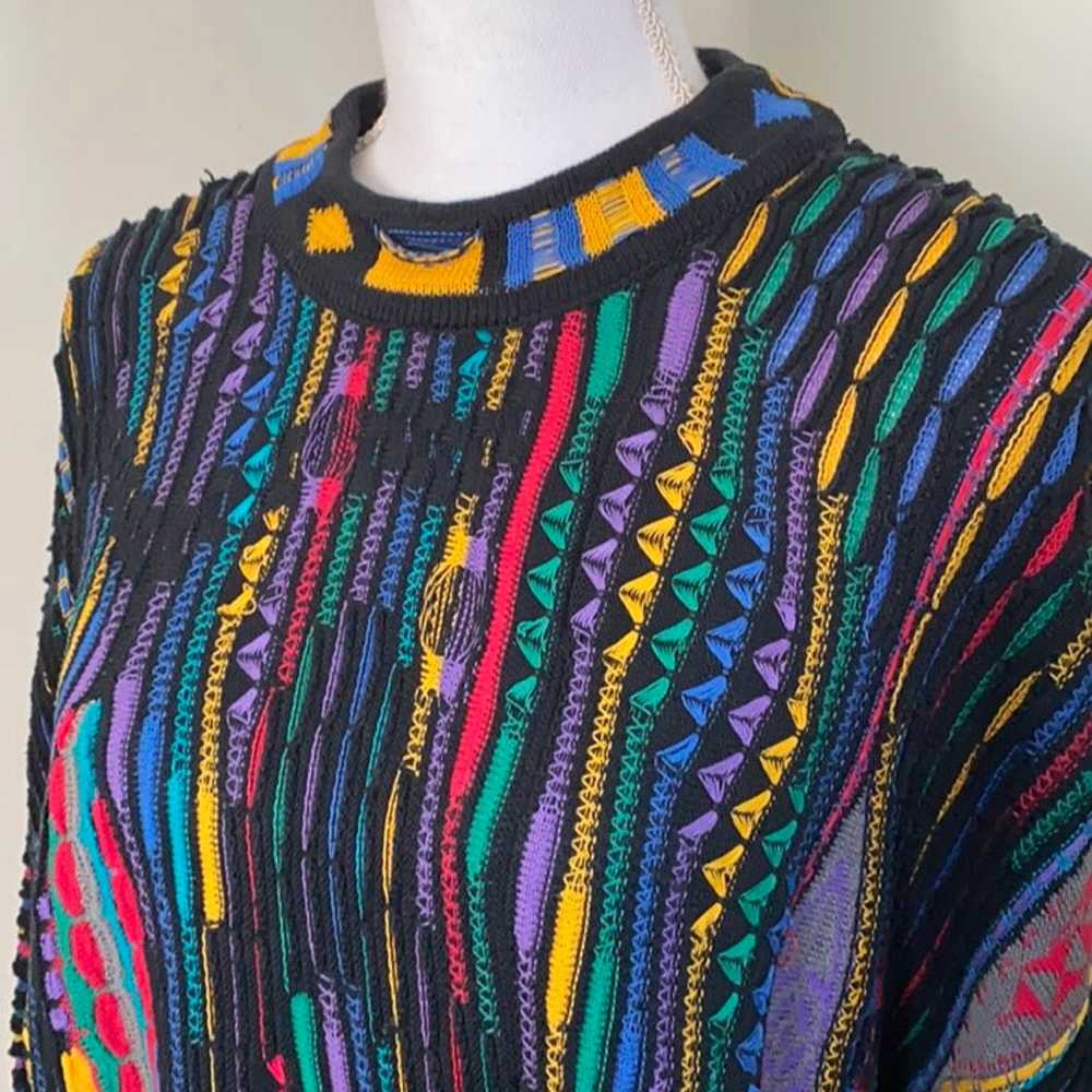 Vintage COOGI Original Sweater Sz M - image 4