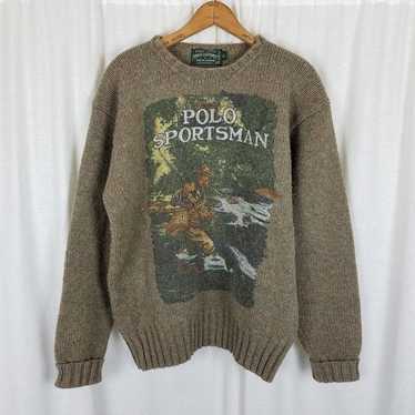 Polo Sportsman Ralph Lauren Country 100% Wool Pul… - image 1
