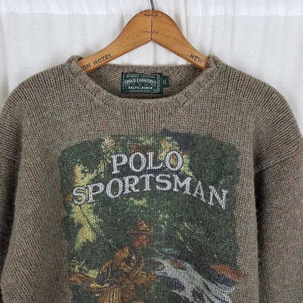 Polo Sportsman Ralph Lauren Country 100% Wool Pul… - image 2