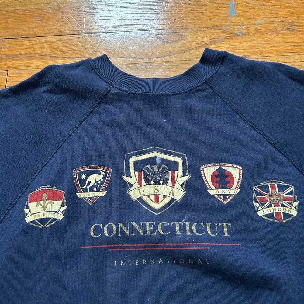 Vintage Connecticut International Crewneck - image 2